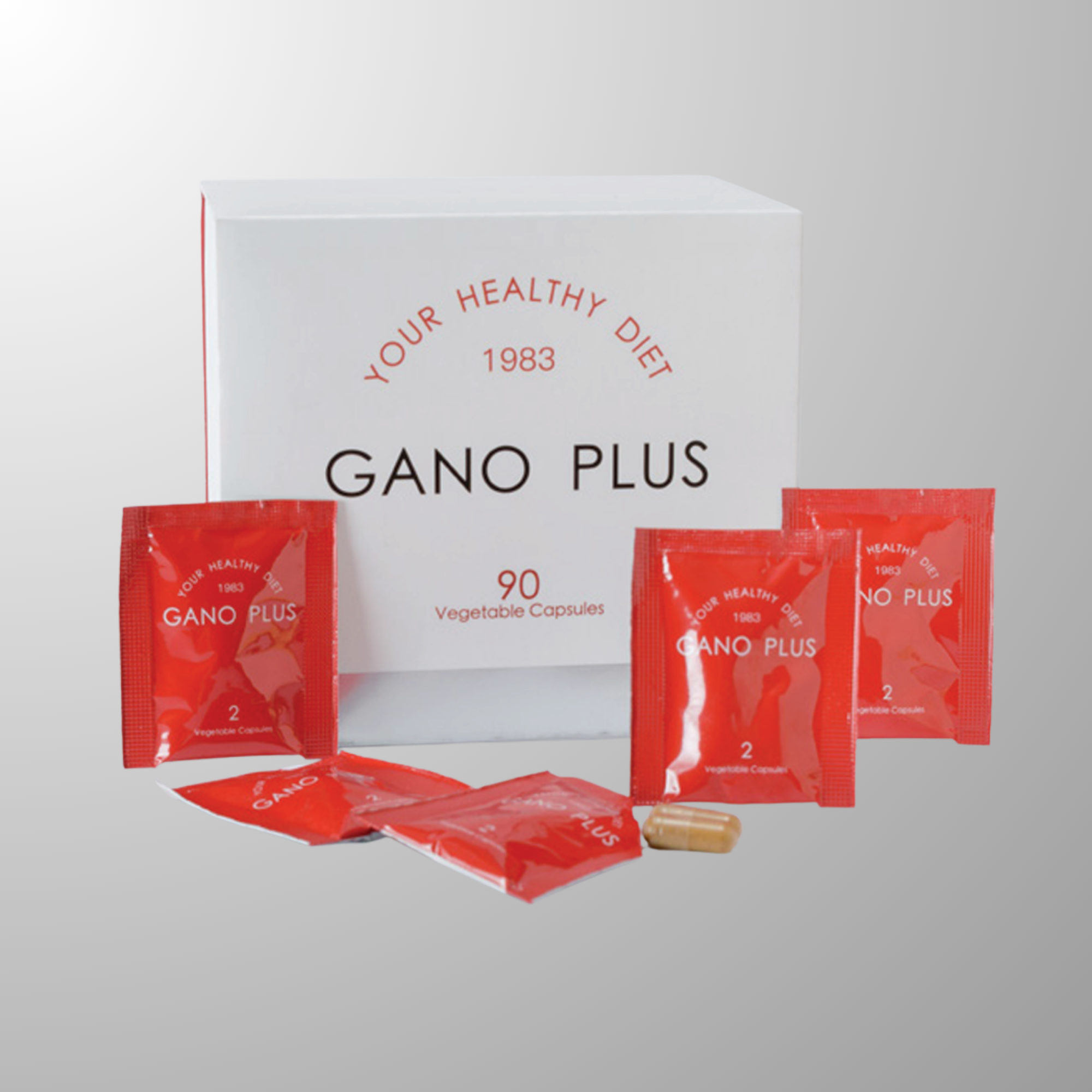 Gano Plus – El Poder del Reishi (90 Cápsulas Vegetales)